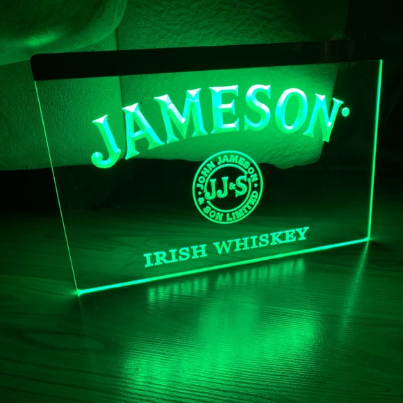JAMESON LED NEON LIGHT SIGN 8x12 - Picture 2 of 3